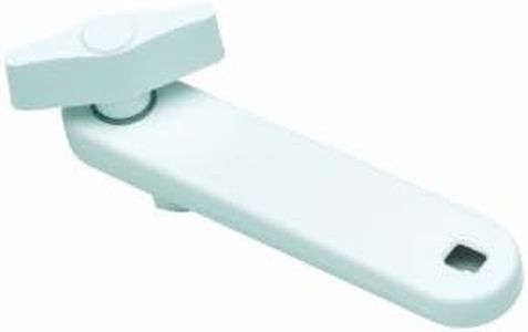 Culinare C10007 Lift Off Tin Opener | White | Plastic/Stainless Steel | Manual Can Opener | Side-Cutting/Clean Lid Removal/for Left or Right-Handed Users