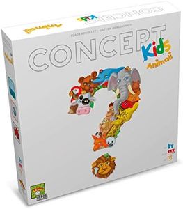 Asmodee - Concept Kids: Animali, Gioco da Tavolo, 2-12 Giocatori, 4+ Anni, Edizione in Italiano