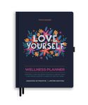 TINYCHANGE Wellness Planner | 12 Months Undated | 365 Daily Mini Challenges | Weekly Wellness Dashboard | Happiness and Mindfulness Diary | B5 size, HardCover Organizer | 400 Free Stickers inside