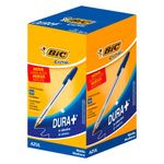 BIC Cristal Original Ballpoint Pens, Medium Point (1.0 mm) Every-Day Writing Pens with Clear Barrel, Blue, Box of 50