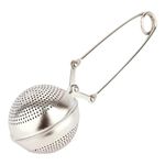 Bridge2shopping Heavy Duty Stainless Steel Tea Strainer Ball Strainer Tea Filter Tong Tea Maker Tea Ball 5 CM