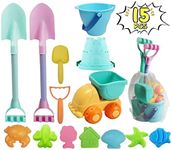 IOKUKI Long Shovels Sand Toys Set w