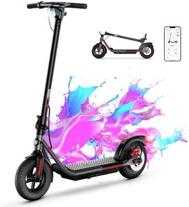 SISIGAD Electric Scooter Adults，Peak 500W Motor,8.5" Tires，Top Speed 19Mph,20 Miles Range,Dual Braking System Razor Electric Scooter，Folding E-Scooter for Commuter