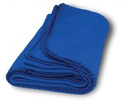 KOZI PET Premium Warm and Very Soft Fleece Blanket Royal Blue Color for Dog & Cat (Export Quality)-Medium