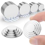 FINDMAG Super Strong Neodymium Magnets, Fridge Magnets, Flat Rare Earth Magnets Strong, Whiteboard Magnets, Craft Magnets for Whiteboard, Crafts, Photos, Tools, DIY (Four Sizes, with Five Units Each)