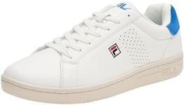 FILA Men's Crosscourt 2 F Sneaker, White Prime Blue, 10.5 UK
