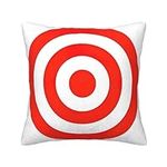 MQGMZ Stylish Design Target Print Corduroy Throw Pillow Covers Sofa Pillow Covers Decor Throw Pillow Covers