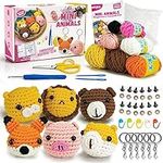Crochet Kit for Beginners, 6PCS Cro