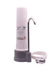 Doulton Drinking Water Filter Tap - HCP & 10" Ultracarb Ceramic Countertop Water Filter System for Home Reduces Contaminants - Portable Water Tap Filter with Ceramic Candle