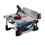 Bosch Professional 18V System Cordless Table Saw GTS 18V-70 (incl. Optiline Wood Blade, Angle Guide, Push Stick, Ring Spanner, Protective Cover, 2X Adapter, Profile Rail, Hex Key, Parallel Guide)