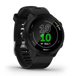 Garmin Forerunner 55 Easy to Use Lightweight GPS Running Smartwatch, Running and Training Guidance, Safety and Tracking Features included, Black