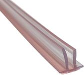 CRL Translucent Vinyl Double Leg Seal with Pre -Applied Tape for 5/16" Maximum Gap - 95 in Long