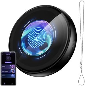 ZNP AI Companion Digital Badge, Wearable Bluetooth 6.0 Translator, 60 Languages Offline HD Touch Screen, No WiFi AI Assistant Smart Badge for Travel Business Daily Life