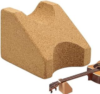Soporte para Cuello de guitarra, Soporte Para el Cuello de Guitarra Almohada de Corcho Herramientas de Reparación de Guitarra Cuidado Cambio de Cuerdas Reparación Herramientas de Limpieza