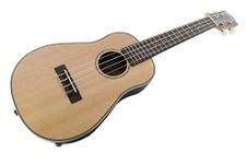 Concert Ukulele Round Back with Solid SpruceTop in Satin Finish by Clearwater