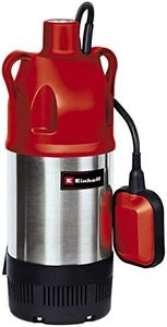 Einhell Tauchdruckpumpe GC-PP 900 N (900 W, 6.000 l/h max. Fördermenge, 7m max. Eintauchtiefe, Edelstahlgehäuse, Schwimmerschalter, 2 Aufhängeösen)