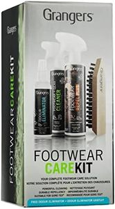 Granger's Footwear Care Kit | Complete Eco-responsible Cleaning and Waterproofing for all Outdoor Footwear