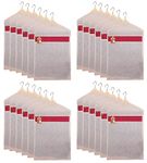 atorakushon Hanging Saree Covers 100% Cotton Wardrobe Cloth organizer for Storage Garment Storage Bags Pack of 24 (Hangers are Not Included)