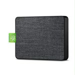 Seagate Ultra Touch SSD 1TB External Solid State Drive Portable - Black USB-C USB 3.0 for PC MAC and Seagate Mobile Touch app for Android, Mylio, Adobe, & 3-Year Rescue Service (STJW1000401)