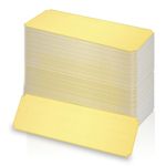 Name Plates Laser Engraved Plaques Personalized Engraved Laser Engraving Blanks Name Plate for Desk Custom Name Tag Badge Frame Metal Name Plaque with Adhesive Backing for DIY (2 x 4" Gold, 30 PCS)