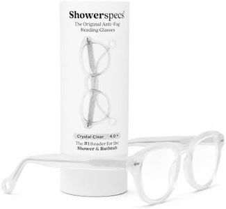 Showerspecs Anti Fog Glasses for Reading – Women & Men's Reading Glasses 4+