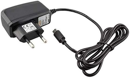 caseroxx Chargeur De Voyage Smartphone Chargeur pour Cat S60, Chargeur de Haute qualité avec Bloc d'alimentation pour la Charge (câble Flexible et Stable de Coloris Noir)
