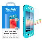 Ocushield Anti Blue Light Tempered Glass Screen Protector for Nintendo Switch Lite Console - Protect Kids Eyes from Strain and Fatigue