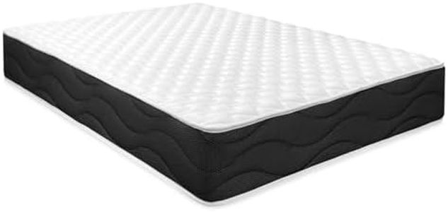 Homey - Colchón Viscoelástico Sleep Pro Reversible (Cara Invierno-Verano) Firmeza-Dureza Media-Alta, Grosor 25cm, Antiácaros, Antibacerias e Hipoalergénico, 150x180