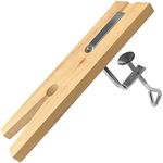 8" HARDWOOD BENCH PIN STANDARD/Clamp Jewellers V Slot Tool watch 200mm