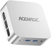 ACEMAGIC Vista V1 N97 Mini Pc, 12Th Gen Intel N97 (Beat N150/N95, Up to 3.6Ghz), 16Gb Ddr4 Ram 512Gb Ssd Mini Computers, 4K Dual Display, WiFi/Bt, Vesa Mount, Home/Office Micro Pc