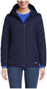 Lands' End Women's Insulated Jacket, Deep Sea Navy, 3X-Large Plus