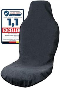 LIONSTRONG® Car Seat Covers for Cars [Waterproof] - Waterproof Seat Covers After Gym Dirt Resistent - Washable Automotive Seat Covers - Car Sweat Towel Seat Cover - Universal