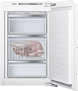 Siemens GI21VAFE0 iQ500 Einbau-Gefrierschrank/E / 176 kWh/Jahr / 96 l/lowFrost/Big Box/LED-Innenbeleuchtung/Flachscharnier