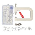 Pearl Handmade Setting Machine,White Pearl Beads Hand Press Pearl Setting Machine,Pearls Accurate Positioning Manual Pearl Setting Machine for DIY Crafts