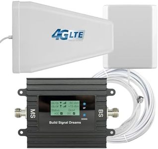 Genuinetek Amplificador Cobertura Voz + 4G/3G para Zonas Rurales. Nuevo Modelo. Indicado para Casas de Campo con Mala Cobertura.