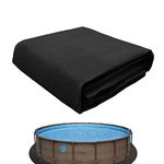 Geteawily Pool Ground Cloth, Round/Square Swimming Pool Mat, 13ft Swimming Pool Protector Pad, Pool Floor Pads, Pool Liner Pad For Protect Above Ground Pool