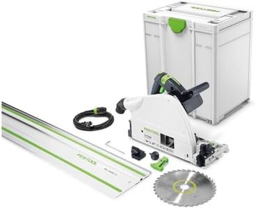 Festool 576119 TS 75 EQ-F-Plus-FS Plunge Cut Circular Track Saw with 75-Inch Guide Rail
