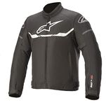 Alpinestars Men's T-sp S Waterproof Jacket Black/White Motorcycle Clothing, XL