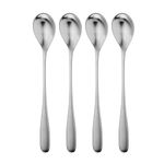 Robert Welch Stanton Satin Long Handled Spoon, Set of 4.