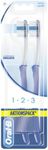Oral-B 1,2,3 Indicator 35 Toothbrush, Medium, Pack of 2