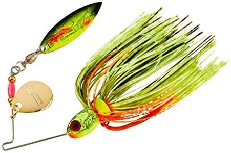 Booyah BYPM36-716 Pond MagicSpinnerbait 3/16-Ounce Moss Back Craw