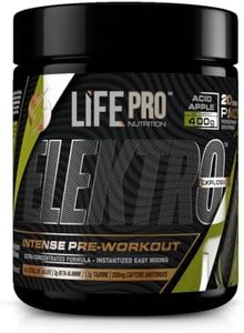 Life Pro Elektro 400g | Potente Preentreno en Nuevo Formato Y Nuevos Sabores | Prepara el Organismo para la Sesion Deportiva (ACID APPLE)