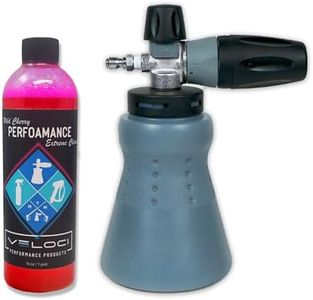 MTM Hydro PF22 Foam Cannon with Wide Mouth Bottle, 16 oz. Bottle of Car Wash Soap Included