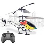 ToyMagic RC Helicopter with Radio Remote Control and Obstacle Avoidance|Flying Remote Control Helicopter Toy with 2 Batteries |High &Low Speed |LED Light for Indoor to Fly Gift for Boys and Girls