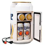 Miller Lite ML06 059586648014 Can Cooler, Silver