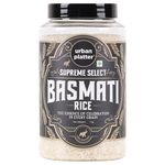 Urban Platter Supreme Select Basmati Rice, 1kg (Rich Aroma | Strong Flavour | Fluffy Long Grain | Non-Sticky)