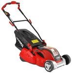 Cobra RM4140V 41cm (16in) Cordless Battery Lawnmower with Rear Roller for a striped lawn, includes a 40v 4Ah Battery and charger