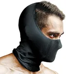 Naroo F3H - Pro Washable Filtering Half Balaclava with Breathable Cooling Effect Windproof for Motorcycle Cycling Tactical Black