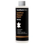 Furniture Clinic Leather Repair Paint & Dye | Self Seal Colourant for Quick and Easy Leather Repair | Suitable for Leather Sofas, Leather Car Seat, Shoes, Handbag, and More - White, 250ml