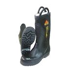 Tuffking 9684 Mens Firefighters Black Safety Boots F2IS EN15090 Home Office A29 (14 UK)